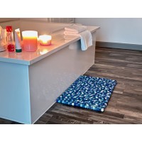 White Bluish 18x30 Door Mat 